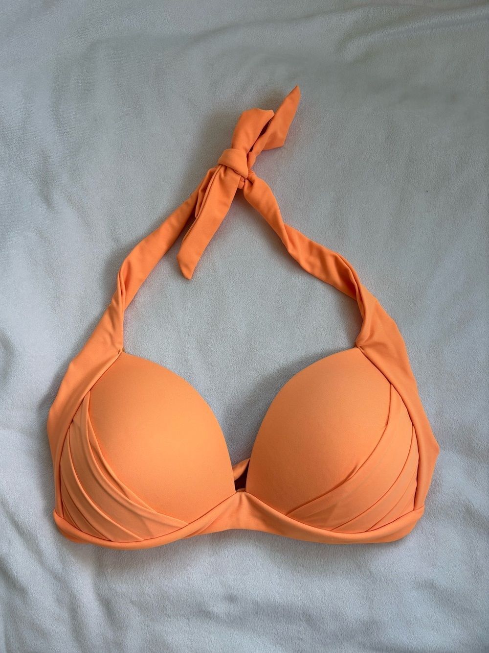 Mango Halter Padded Bikini Top